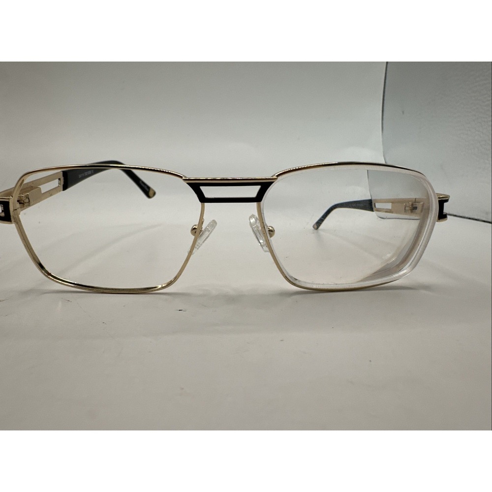 Stacy Adams Eyeglasses Frame SA1119 Men's Brown Metal Polygon Square 57-18-150